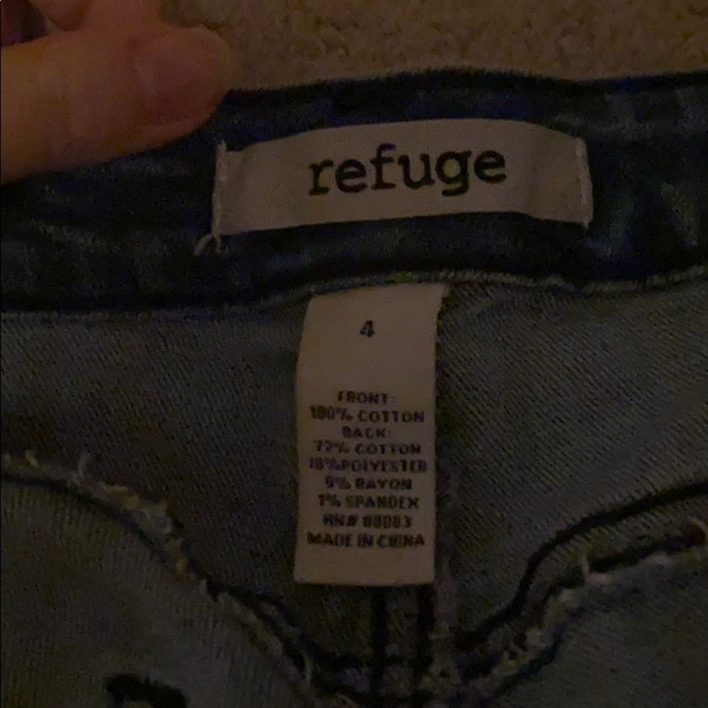 blue ripped jeans - Picture 2 of 3